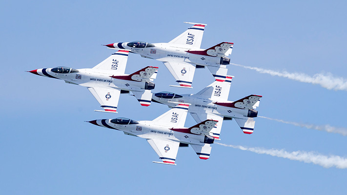 FourLeaf Air Show thunderbirds